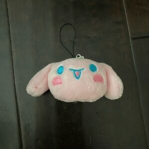 Sanrio Pink and Blue Stuffed Animal Keychain